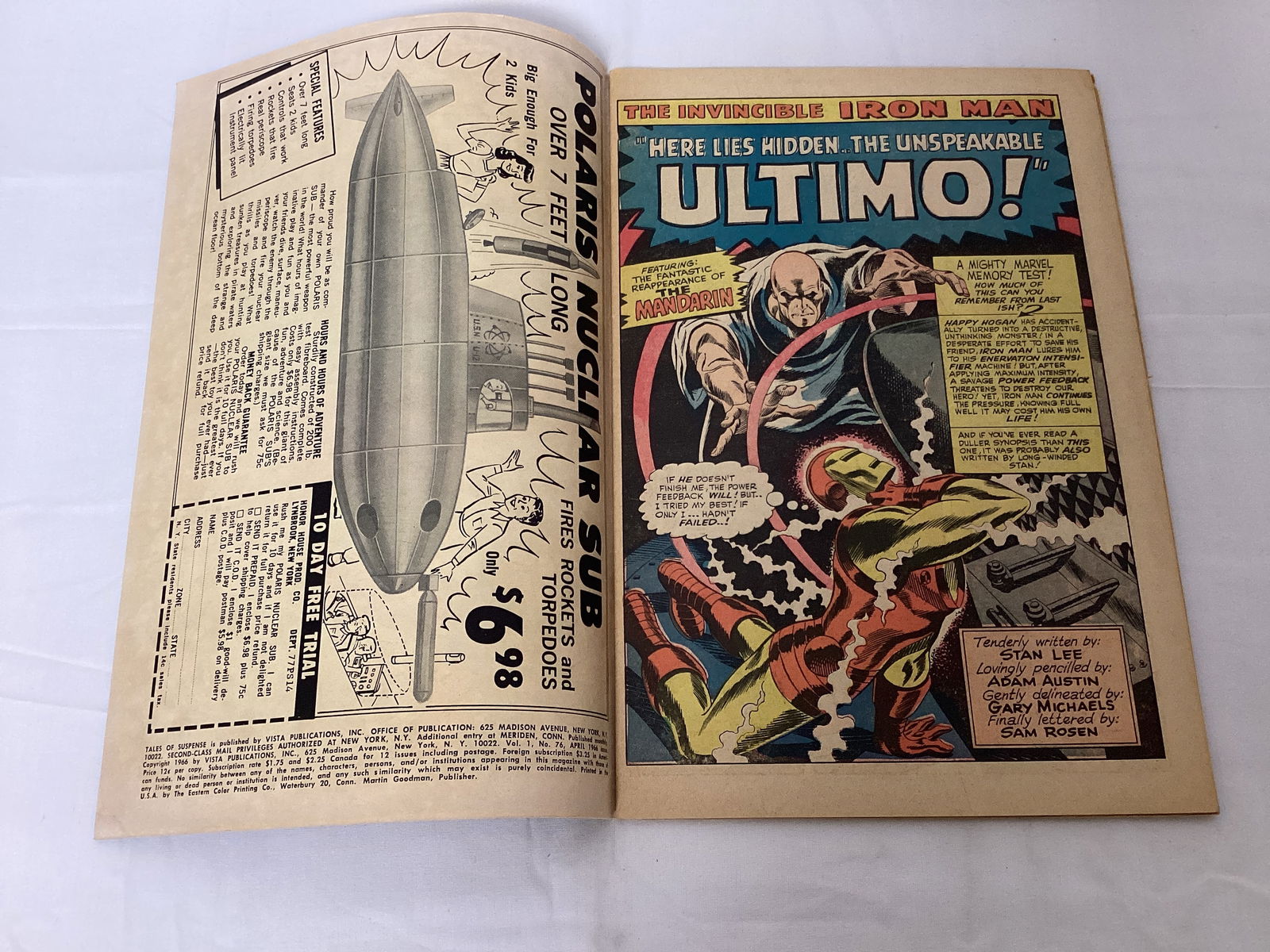 Tales of Suspense 76 Marvel Comic Book - 6