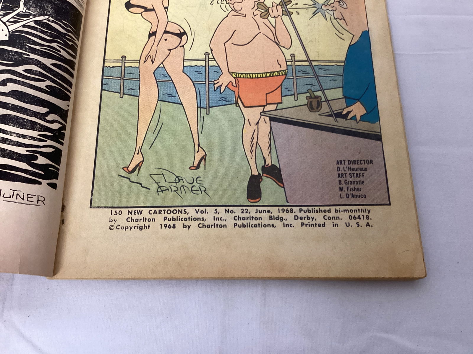 150 New Cartoons 22 Charlton Comic Book - 7