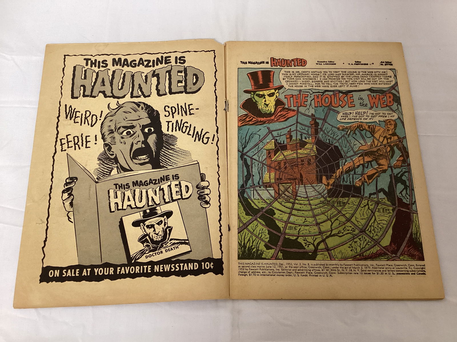 This Magazine is Haunted 8 Fawcett Comic Book - 6