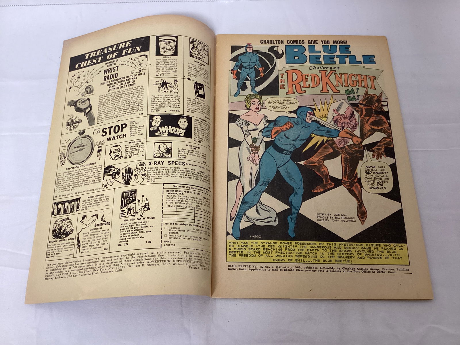Blue Beetle 5 Charlton Comic Book - 6