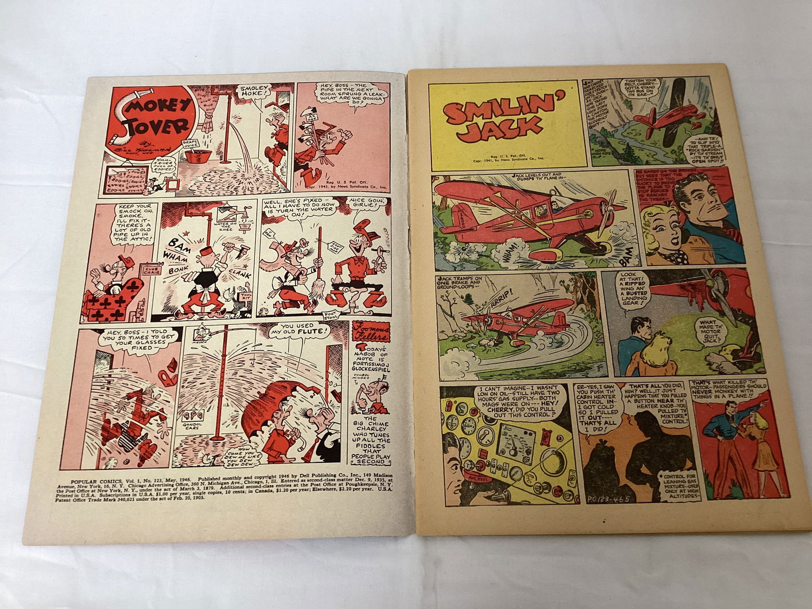 Popular Comics 123 Dell Comic Book - 6