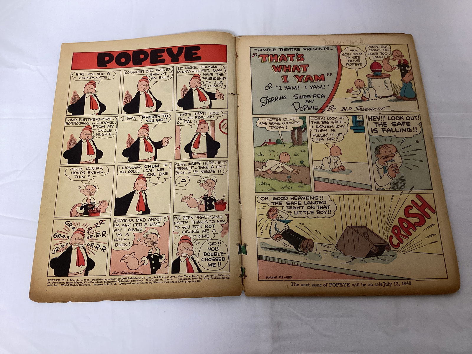 Popeye 2 Dell Comic Book - 6
