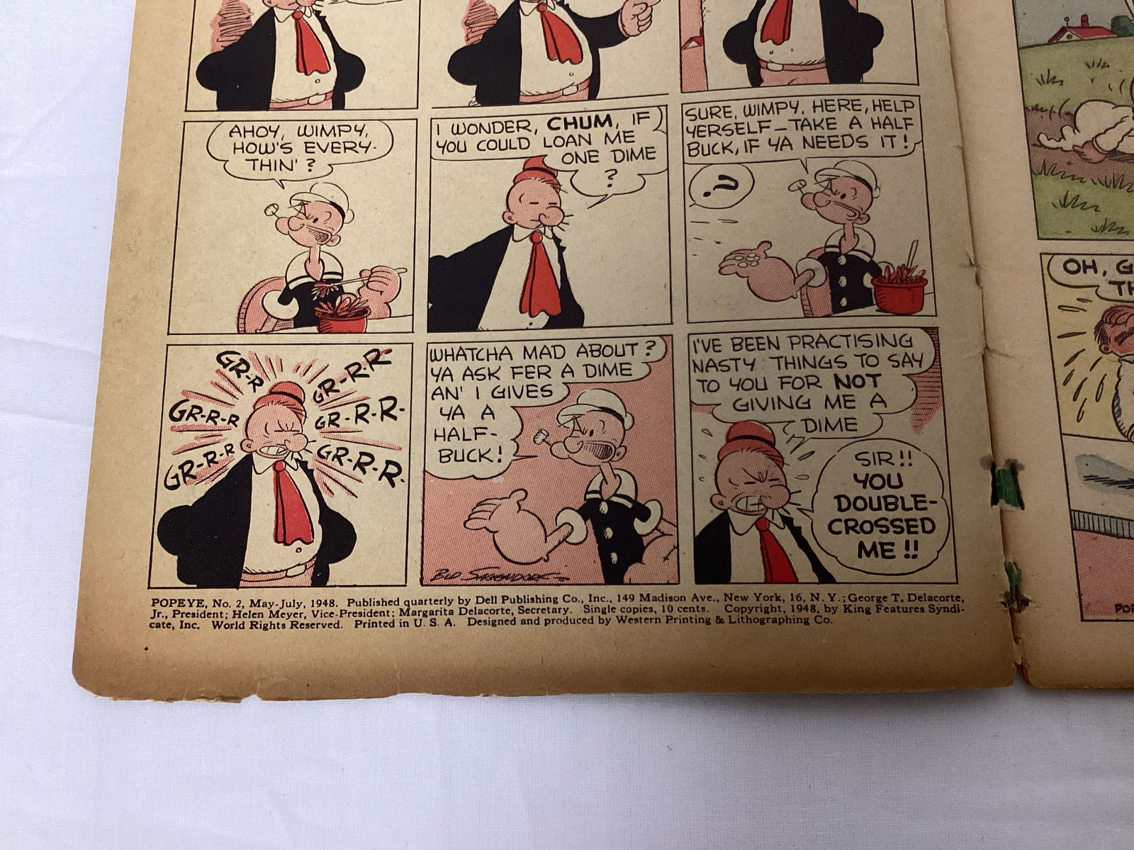 Popeye 2 Dell Comic Book - 7