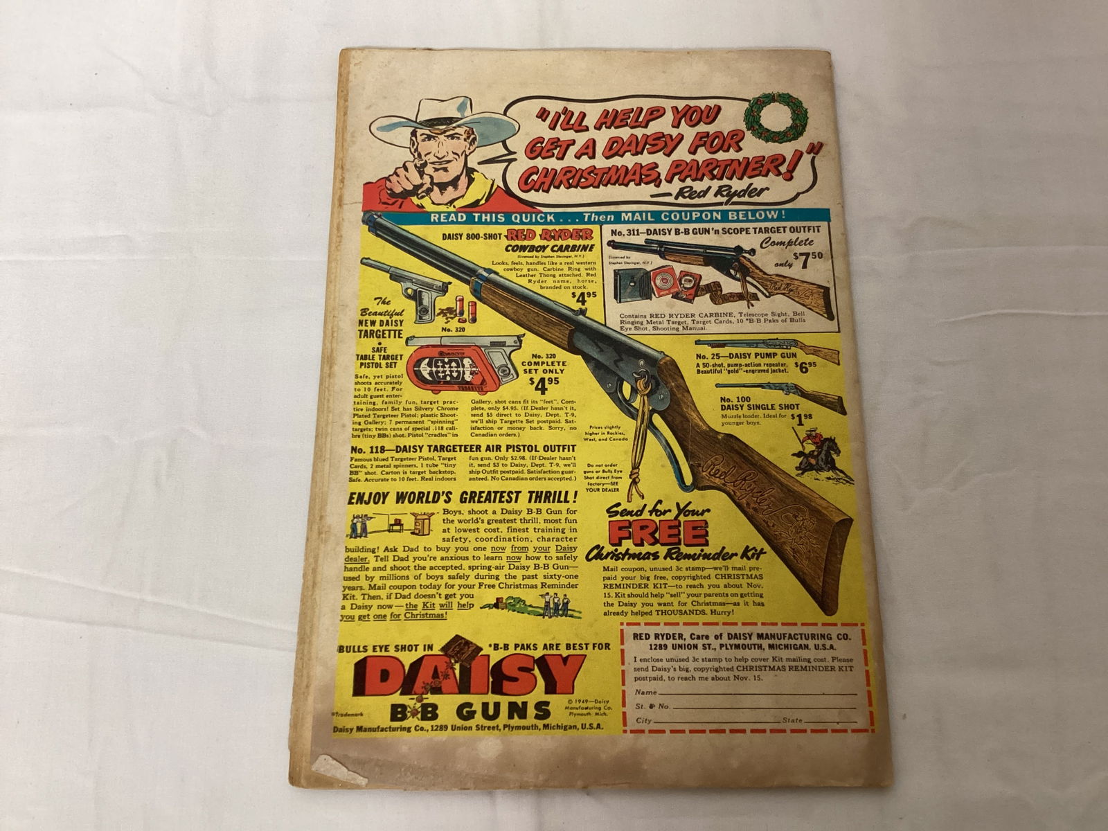 Master Comics 109 Fawcett Comic Book - 8