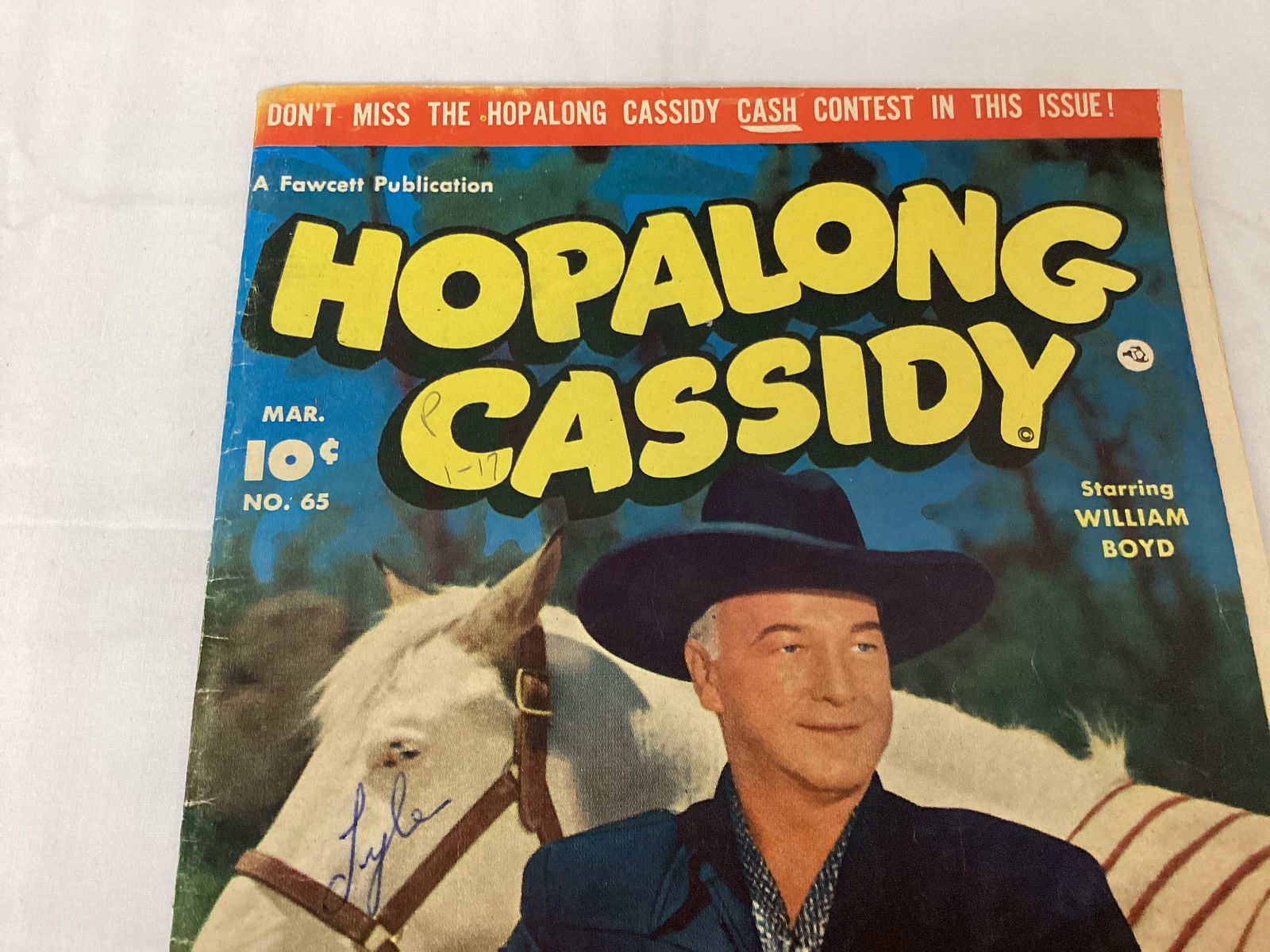 Hopalong Cassidy 65 Fawcett Comic Book - 2