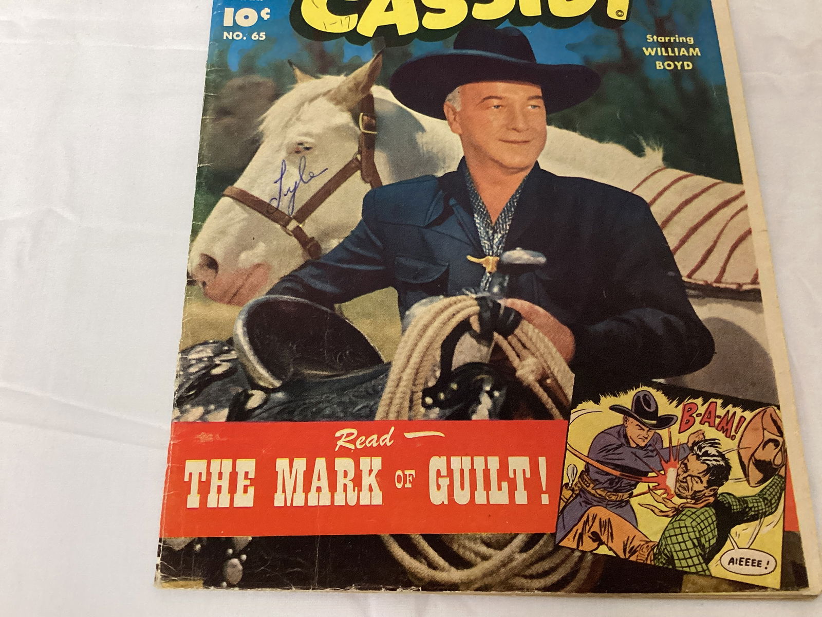 Hopalong Cassidy 65 Fawcett Comic Book - 4