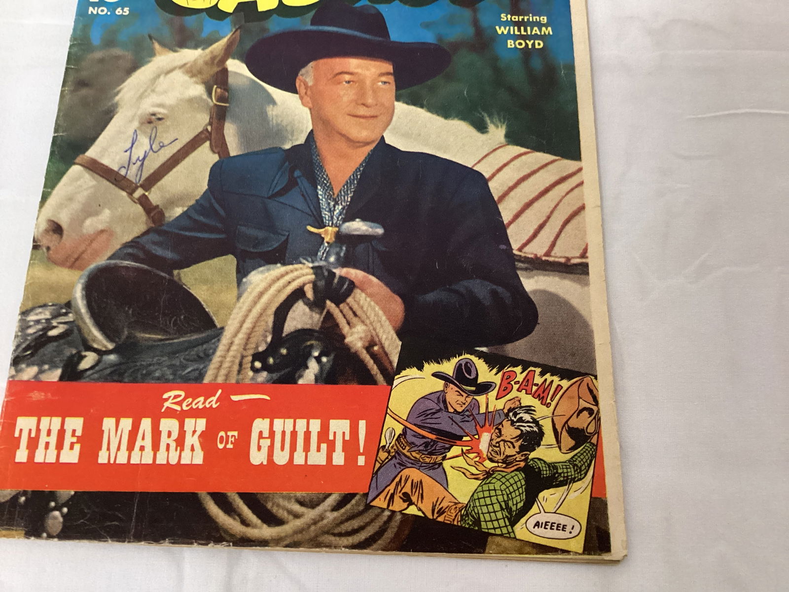 Hopalong Cassidy 65 Fawcett Comic Book - 5