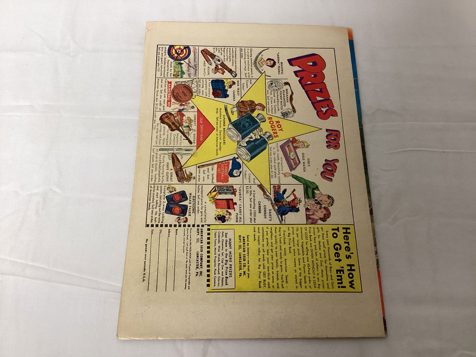 Hopalong Cassidy 65 Fawcett Comic Book - 8