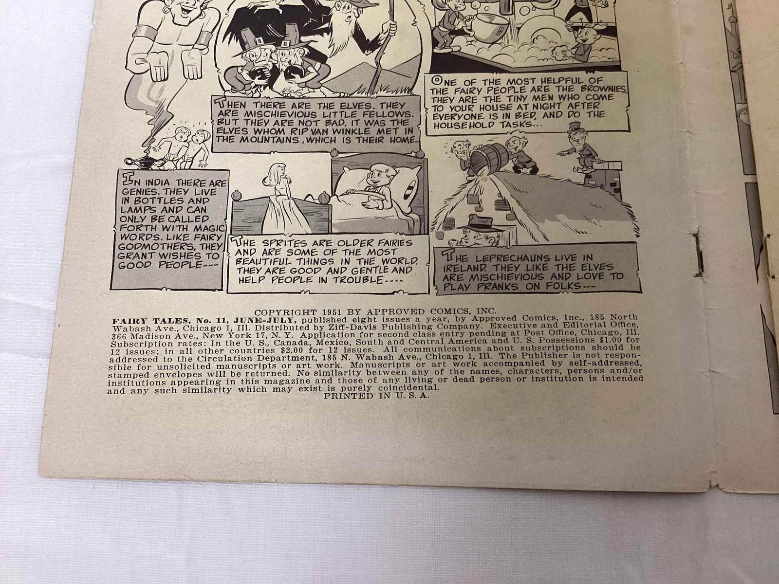 Fairy Tales 11 Ziff Davis Comic Book - 7