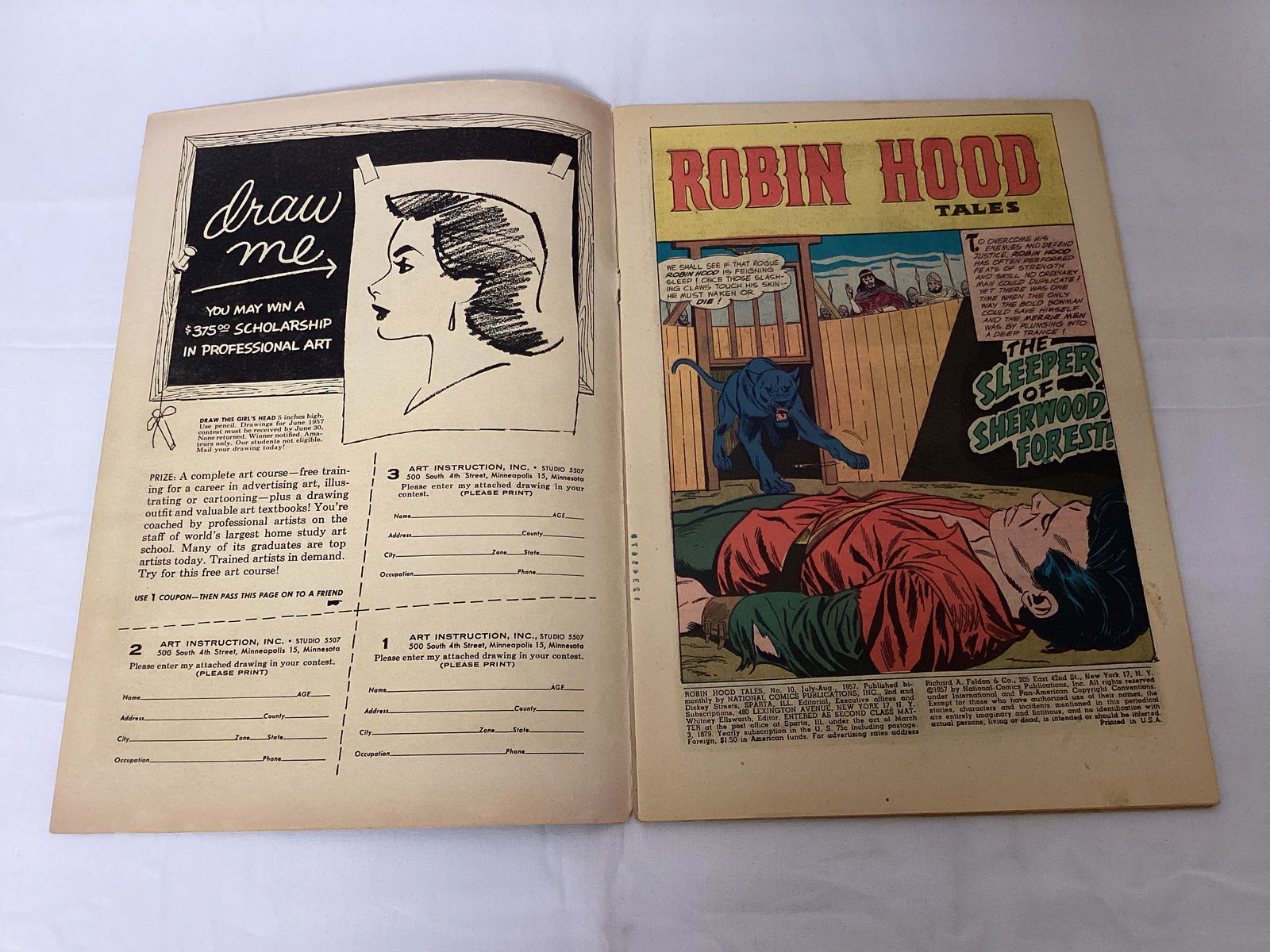 Robin Hood Tales 10 DC Comic Book - 6