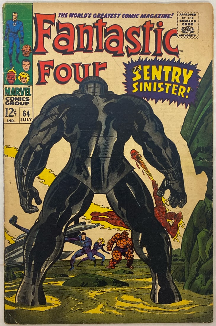 Fantastic Four 64 Marvel Comic Book (1 of 8)