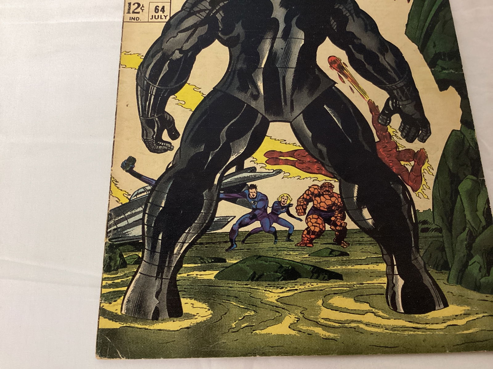 Fantastic Four 64 Marvel Comic Book - 4