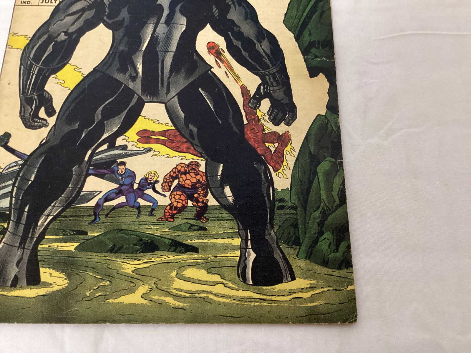 Fantastic Four 64 Marvel Comic Book - 5