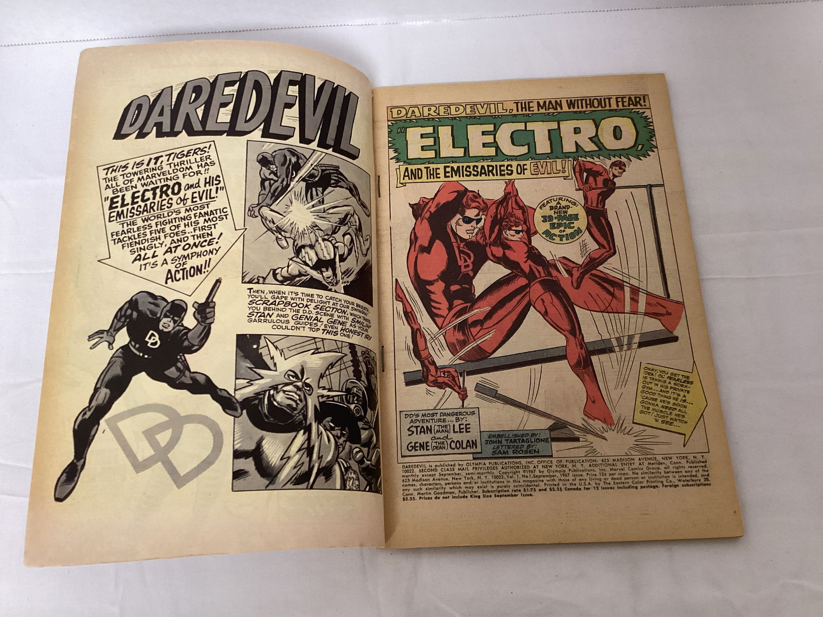 Daredevil 1 King Size Special Marvel Comic Book - 6