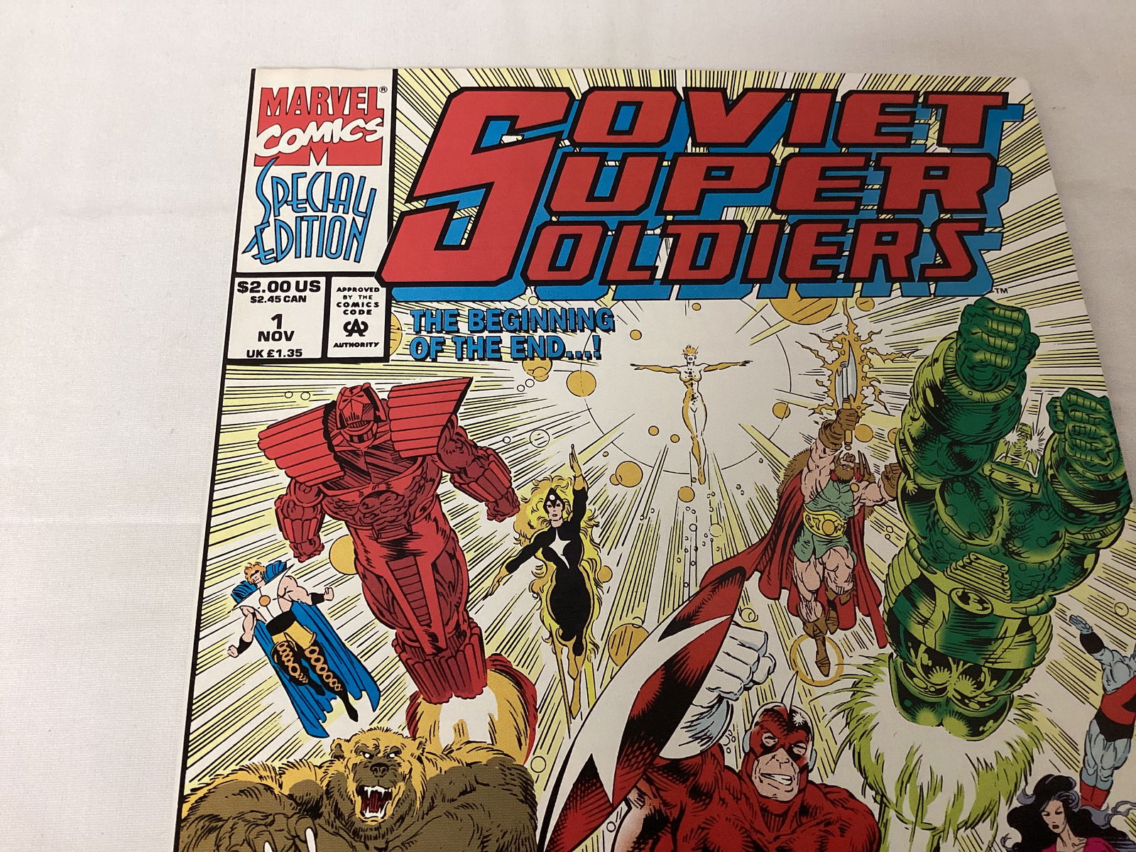 Soviet Super Soldiers 1 Marvel Comic Book - 2