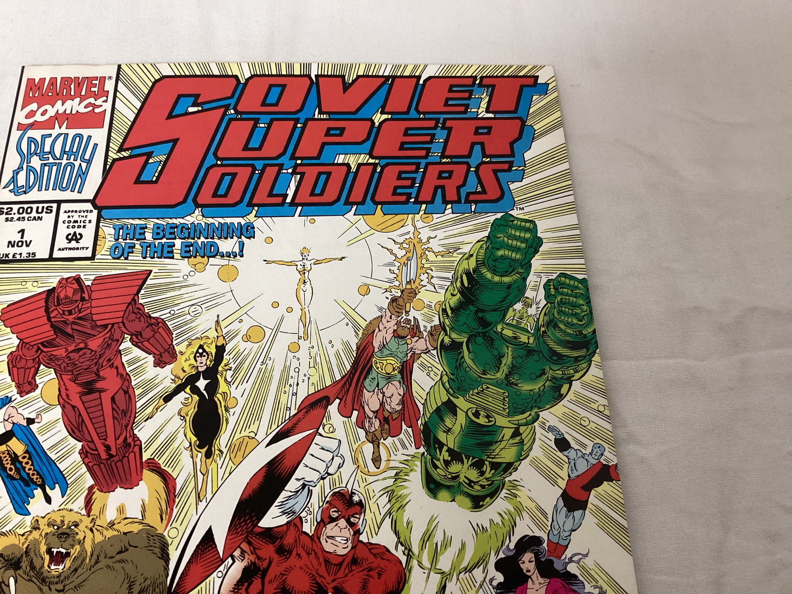 Soviet Super Soldiers 1 Marvel Comic Book - 3