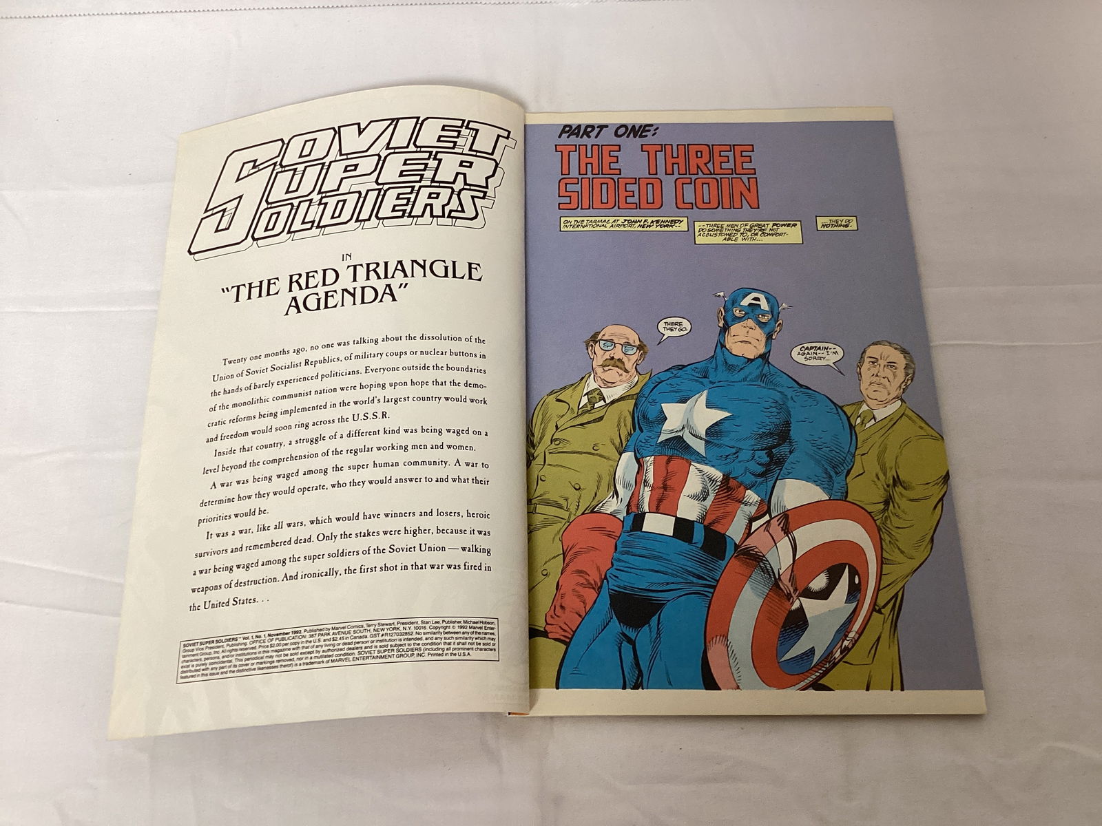 Soviet Super Soldiers 1 Marvel Comic Book - 6