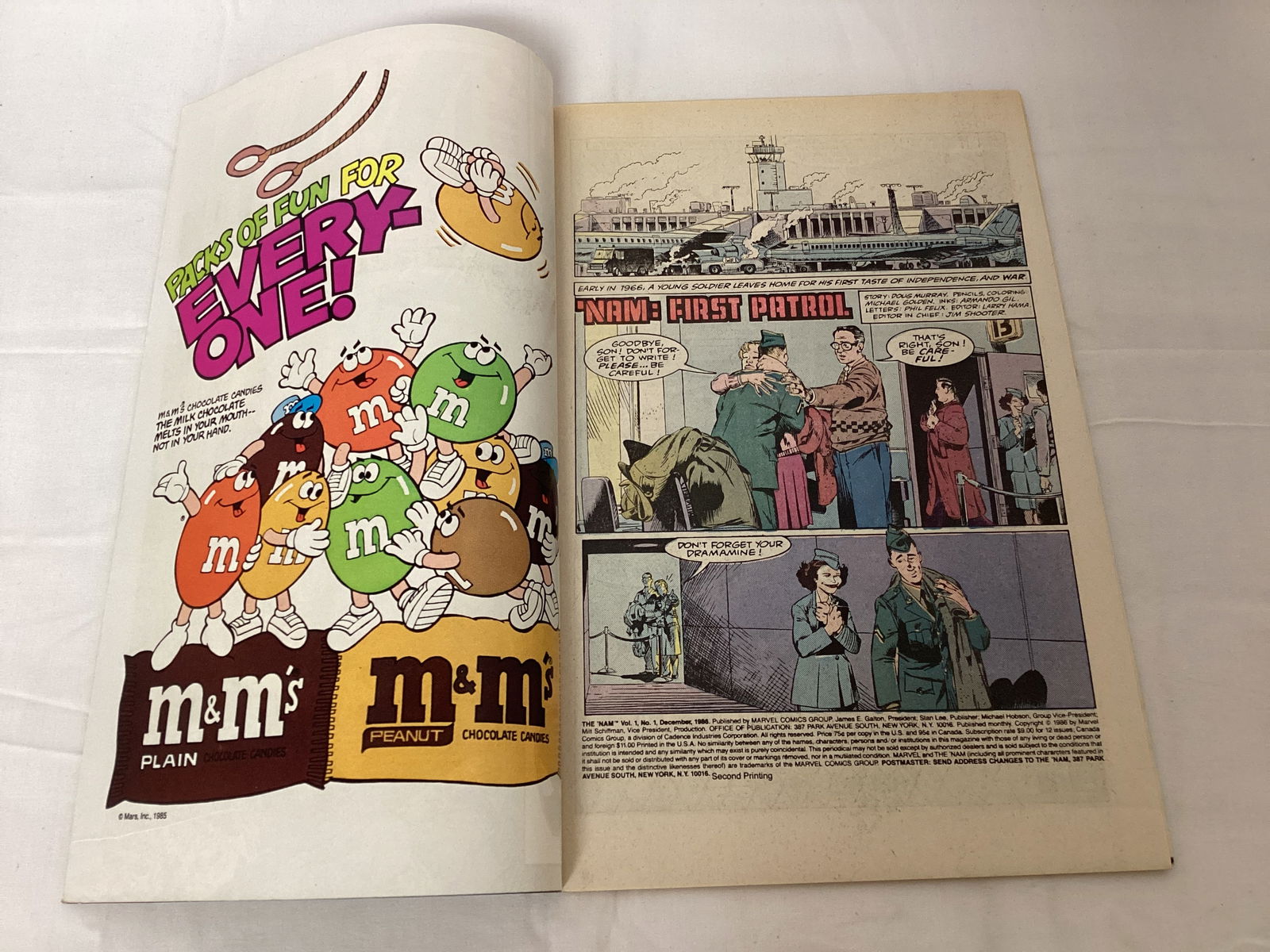 The Nam 1 Marvel Comic Book - 6