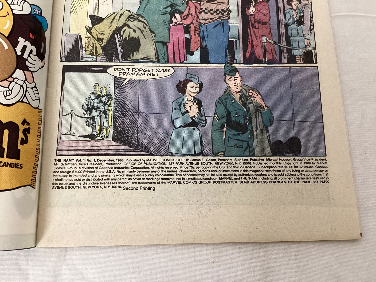 The Nam 1 Marvel Comic Book - 7