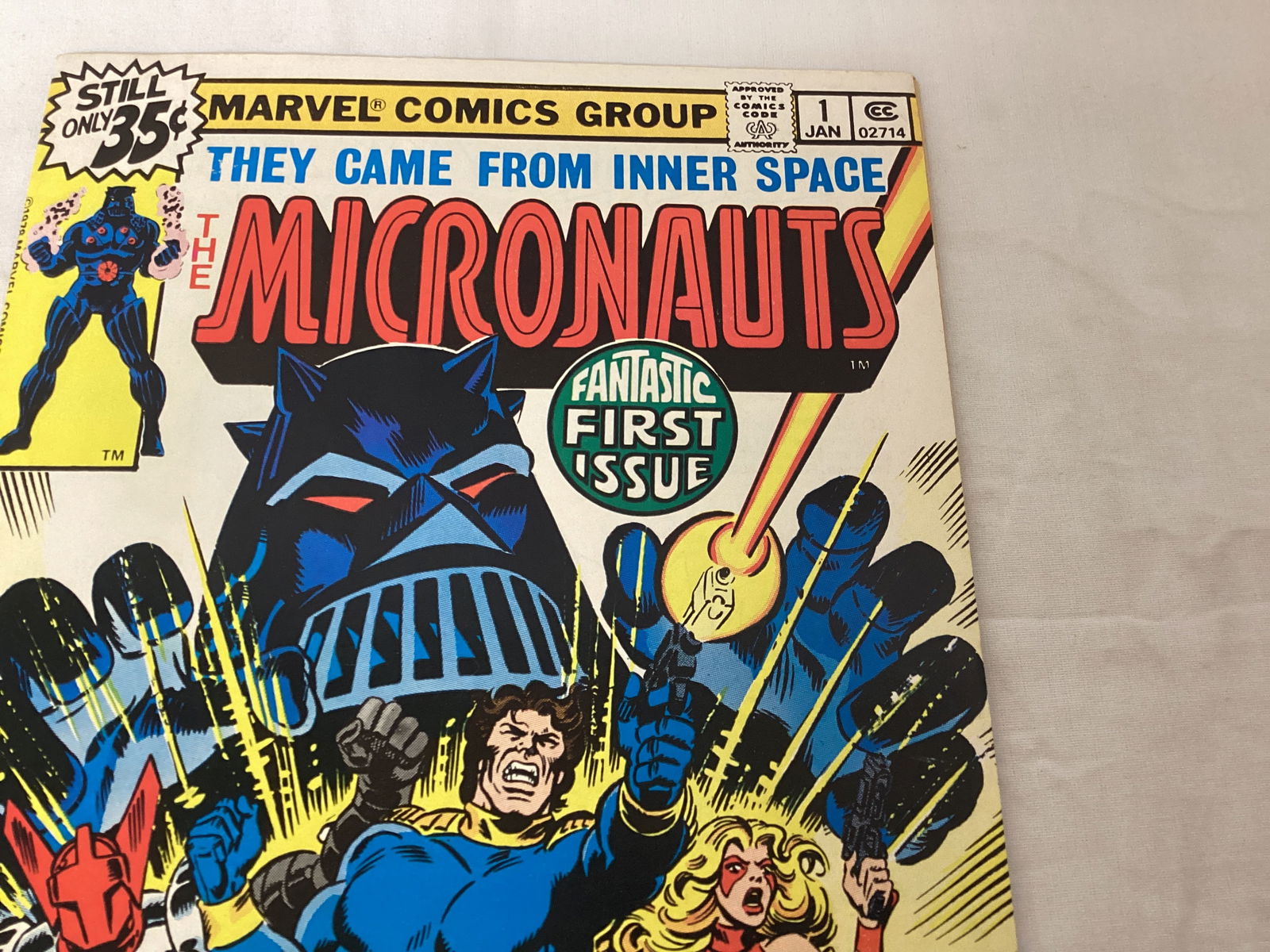 The Micronauts 1 Marvel Comic Book - 3