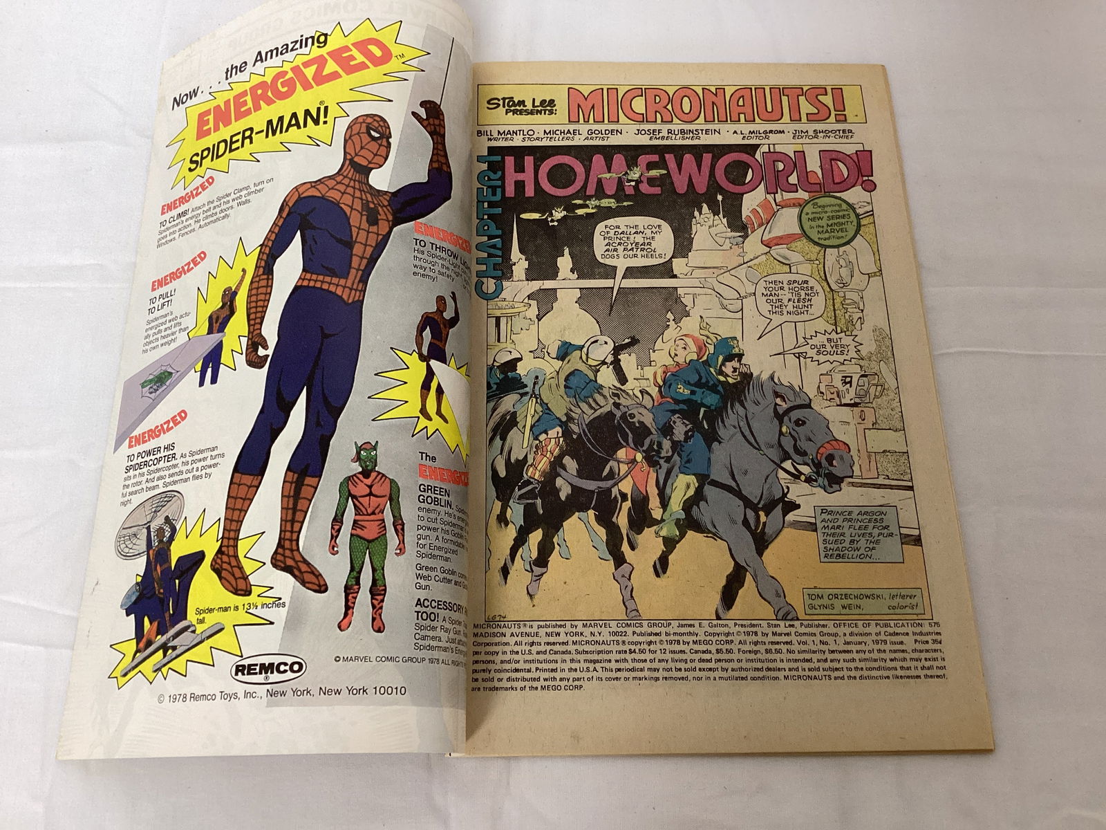 The Micronauts 1 Marvel Comic Book - 6
