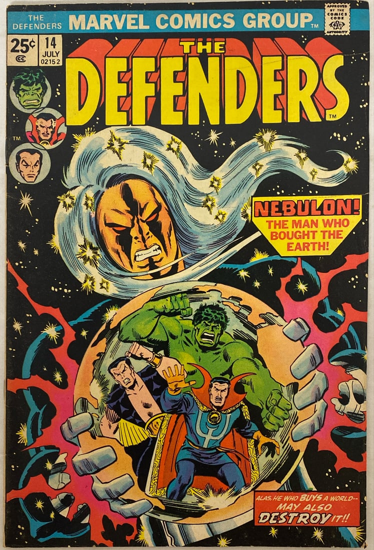 The Defenders 14 Marvel Comic Book (1 of 8)