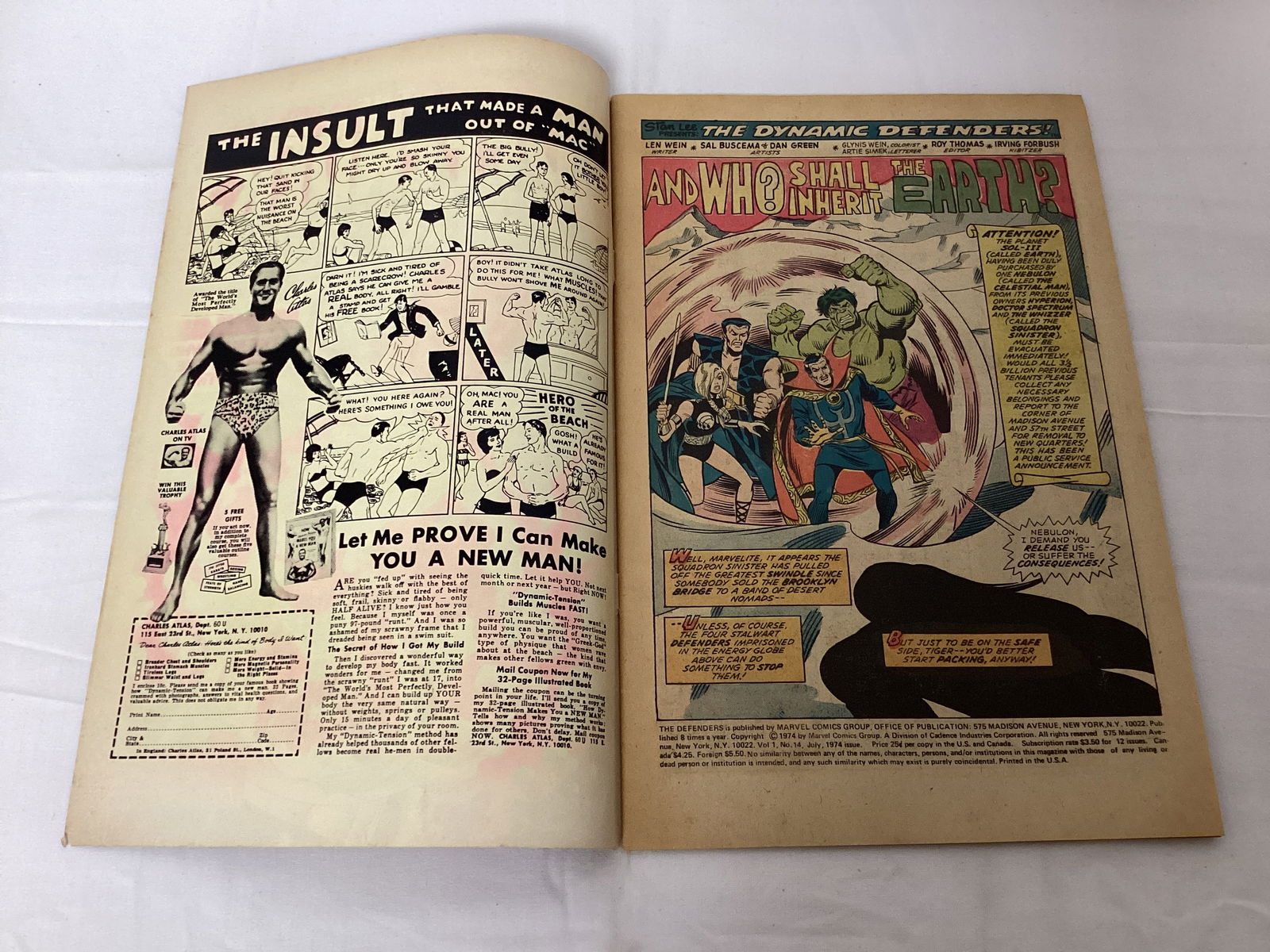 The Defenders 14 Marvel Comic Book - 6