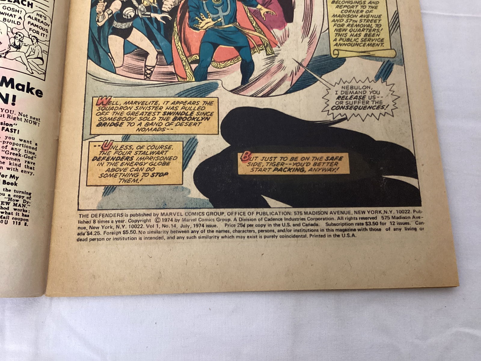 The Defenders 14 Marvel Comic Book - 7