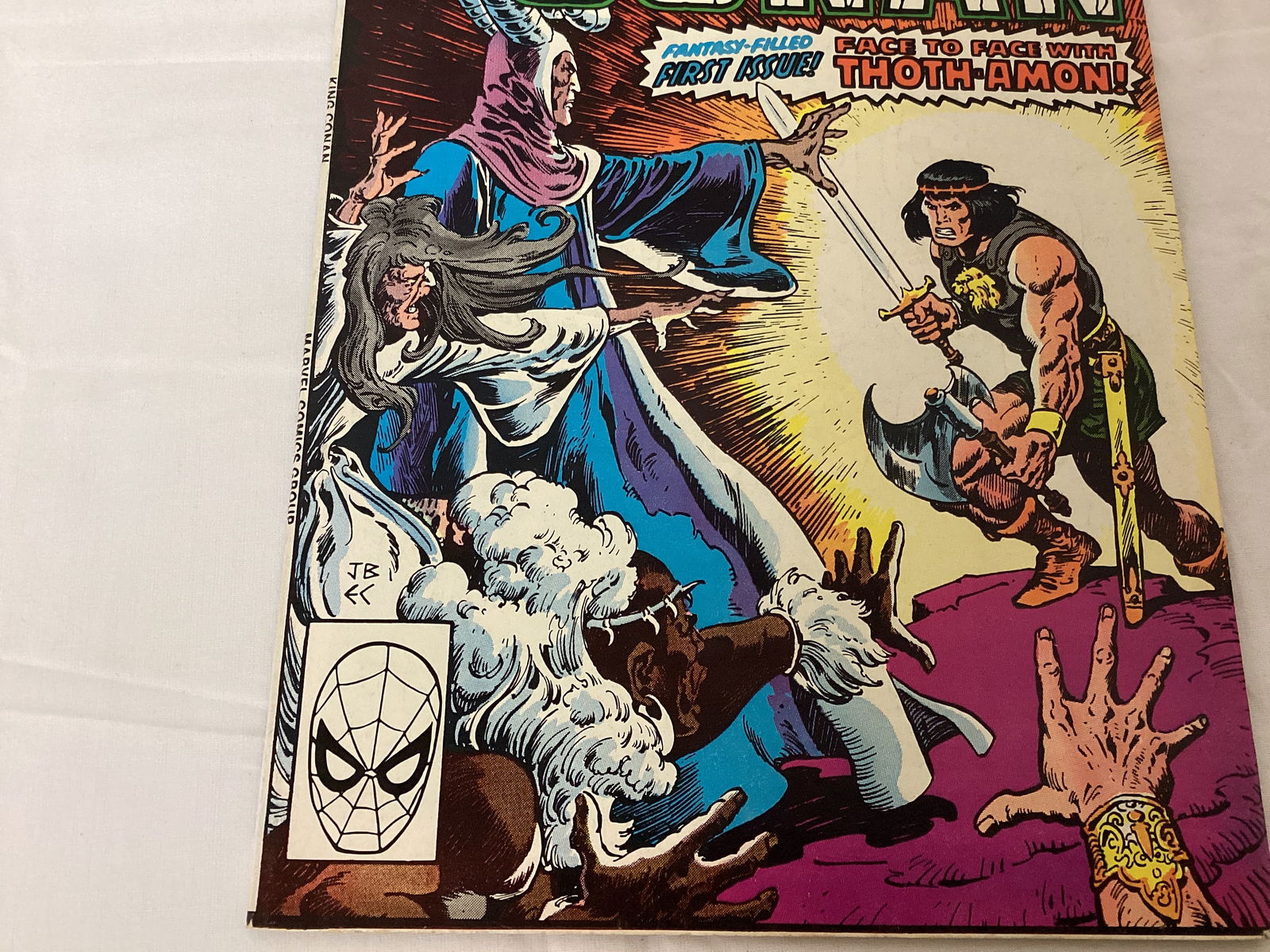 King Conan 1 Marvel Comic Book - 4