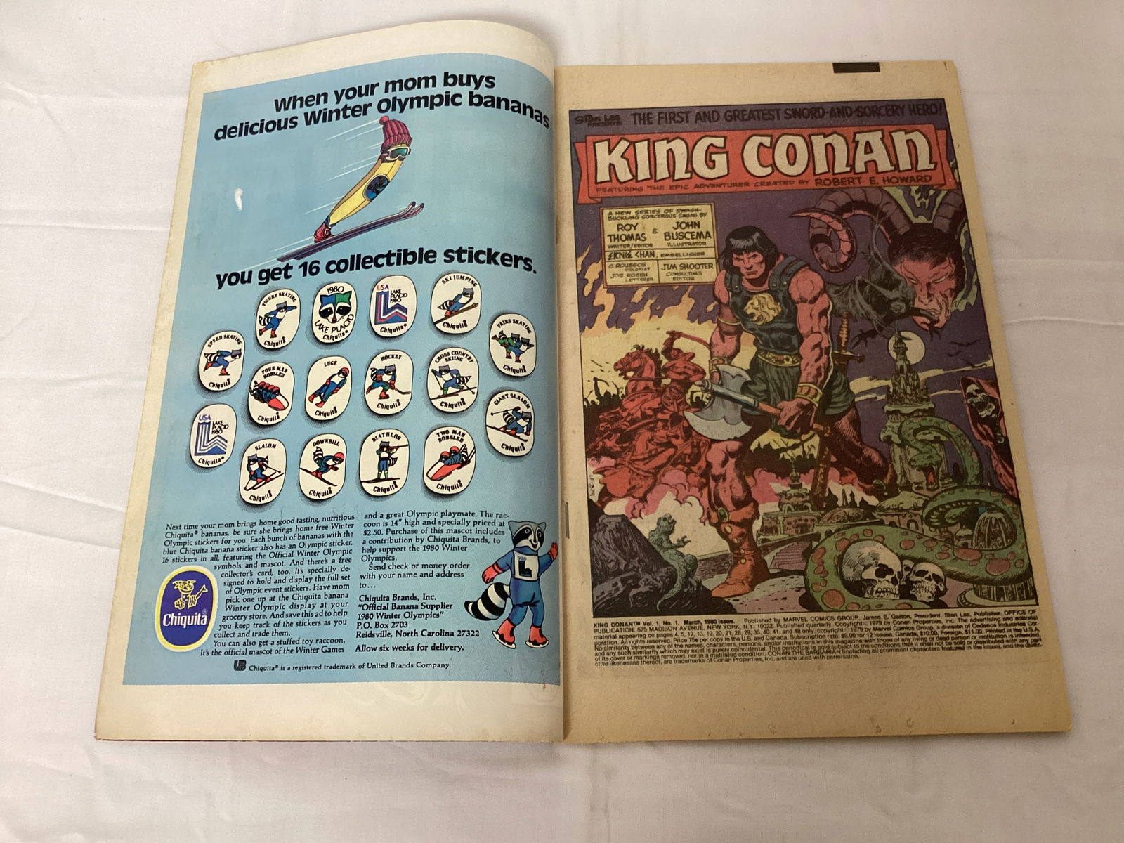 King Conan 1 Marvel Comic Book - 6