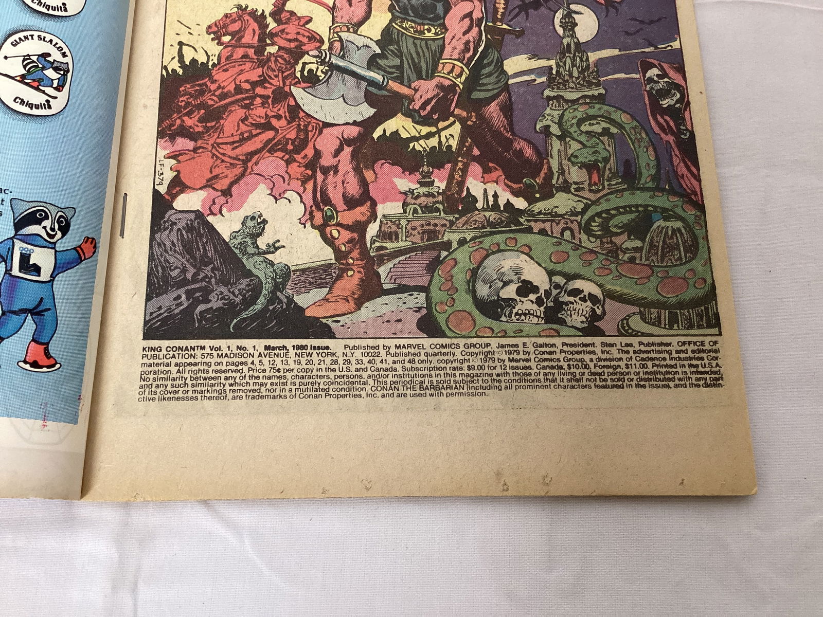 King Conan 1 Marvel Comic Book - 7