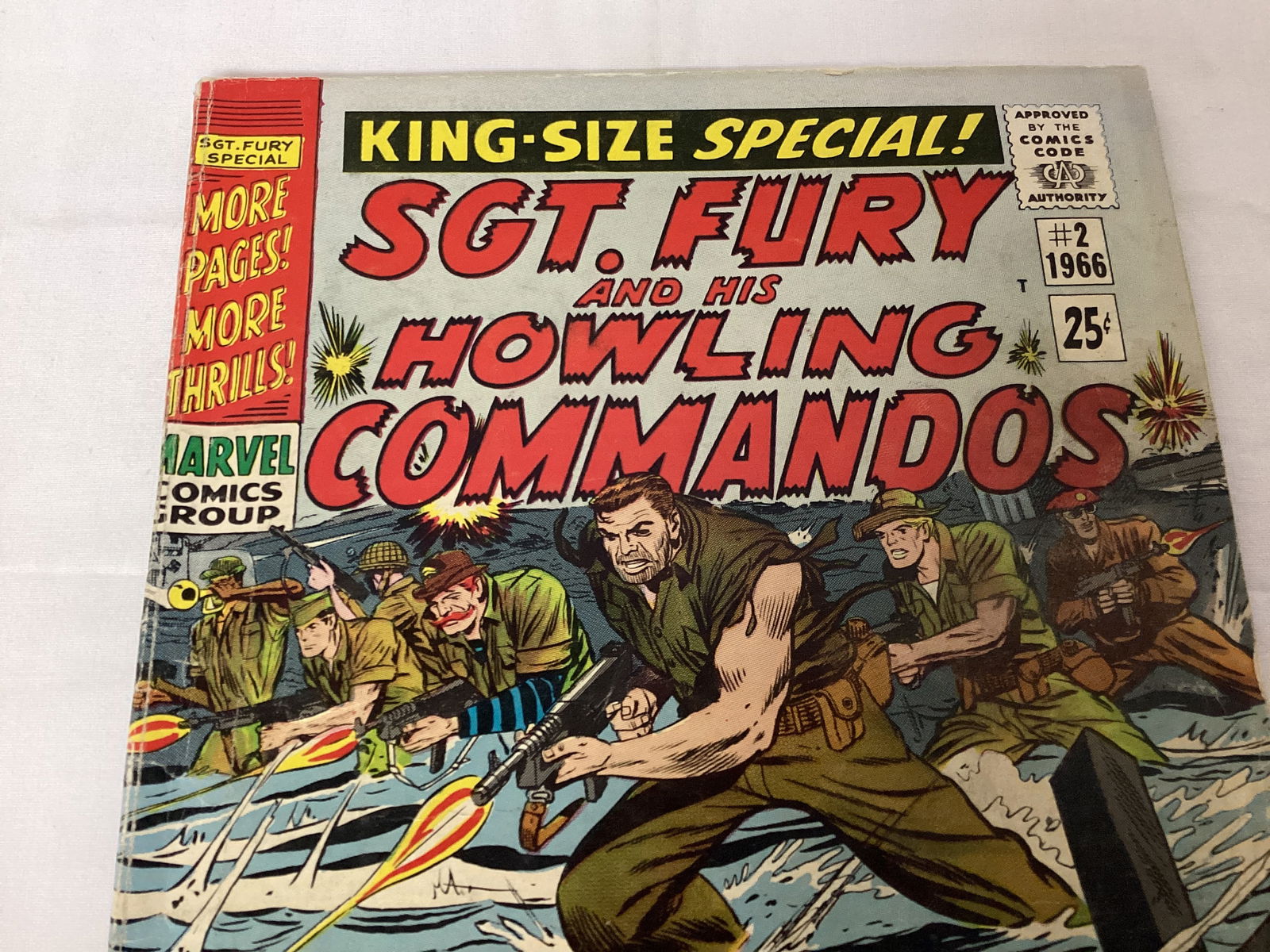 SGT. Fury and His Howling Commandos King Size Special 2 Marvel Comic Book - 2