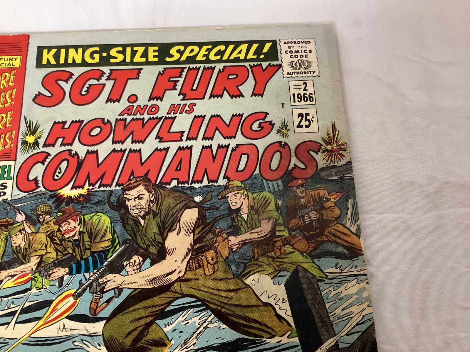 SGT. Fury and His Howling Commandos King Size Special 2 Marvel Comic Book - 3