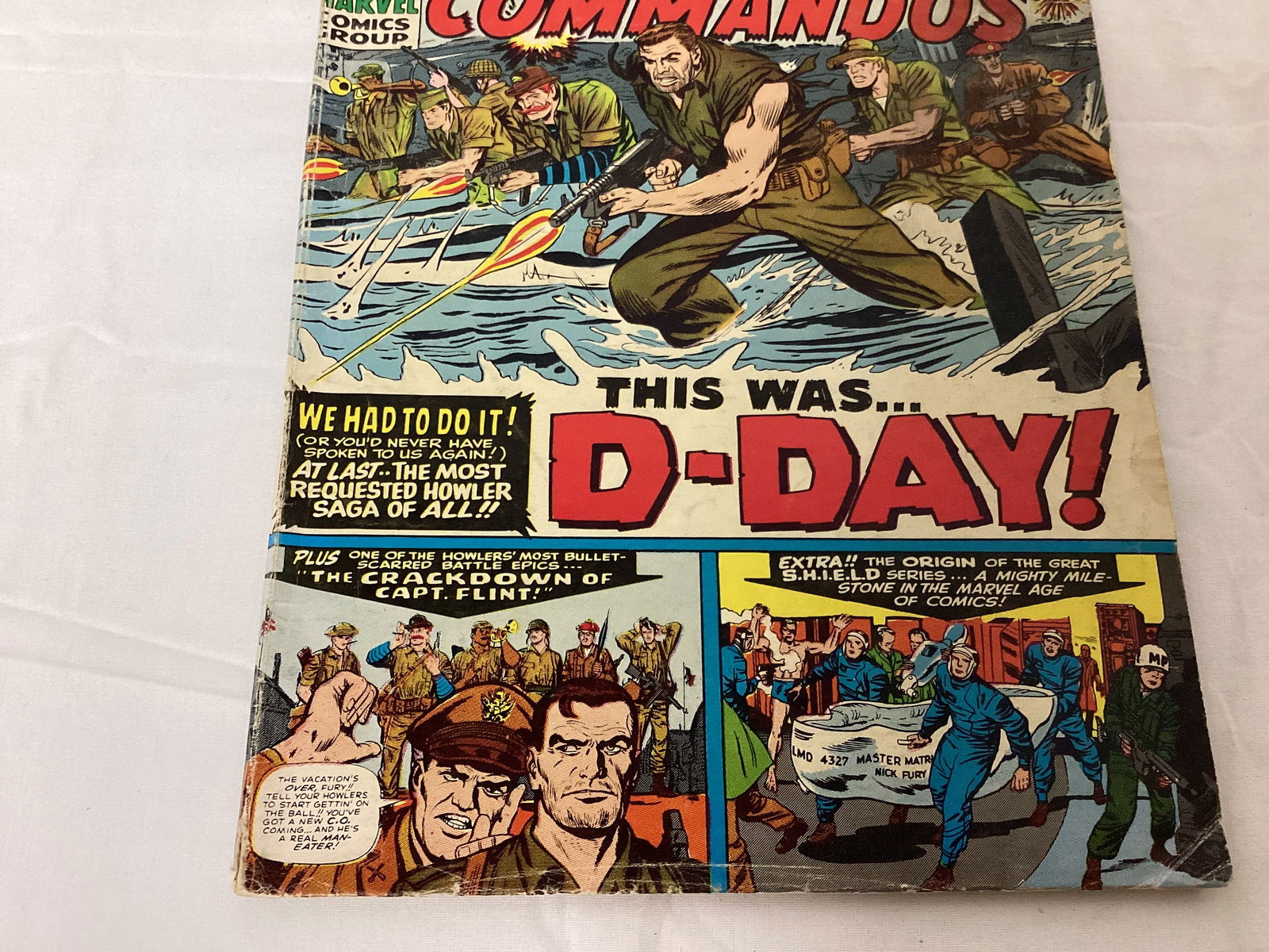 SGT. Fury and His Howling Commandos King Size Special 2 Marvel Comic Book - 4