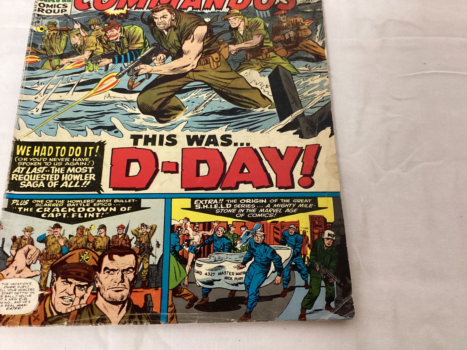 SGT. Fury and His Howling Commandos King Size Special 2 Marvel Comic Book - 5