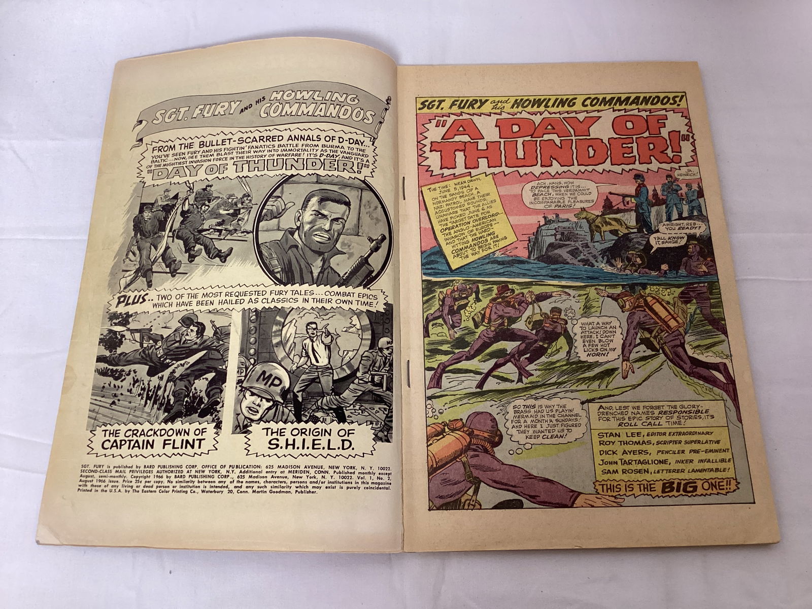 SGT. Fury and His Howling Commandos King Size Special 2 Marvel Comic Book - 6