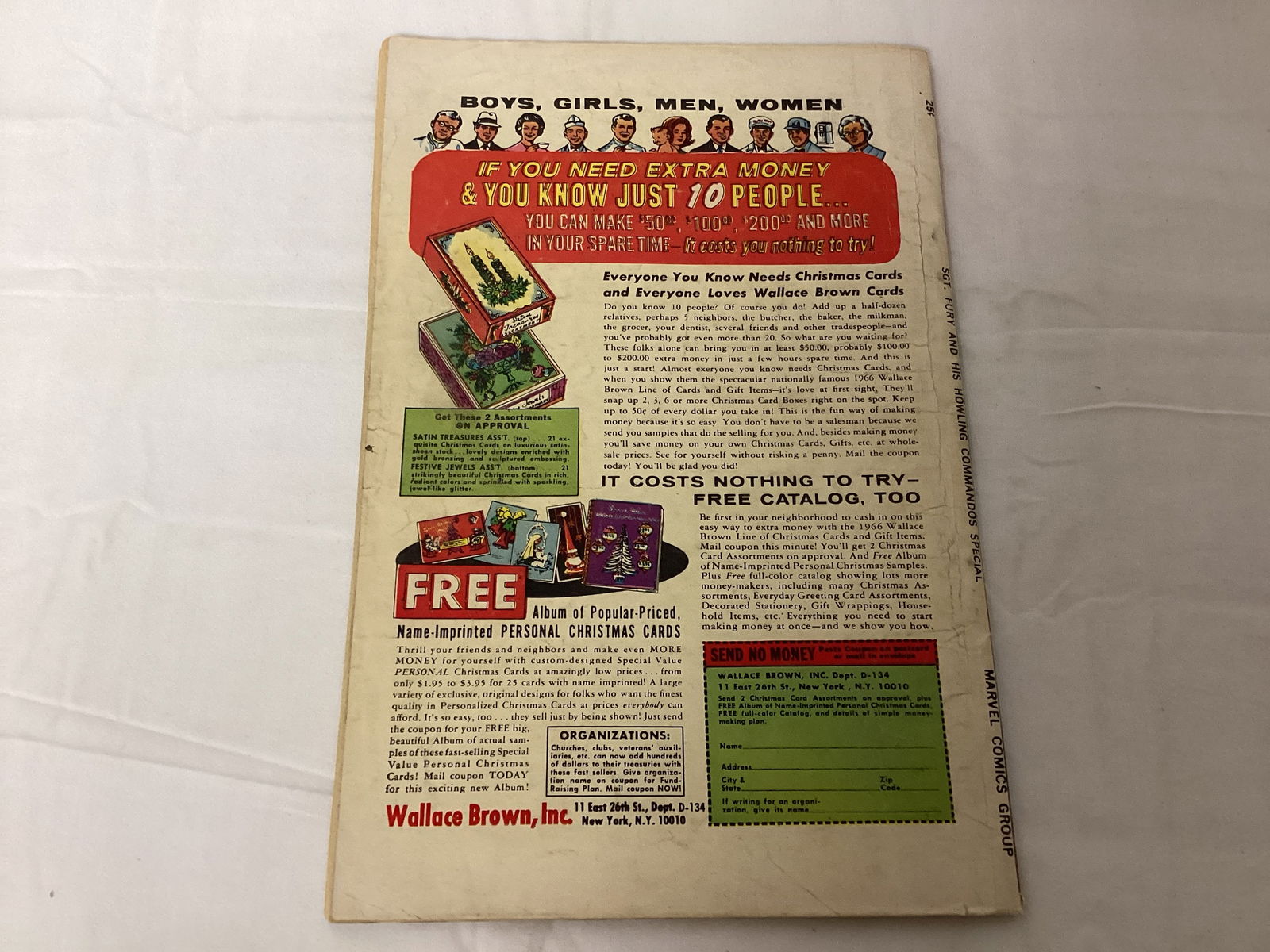 SGT. Fury and His Howling Commandos King Size Special 2 Marvel Comic Book - 8