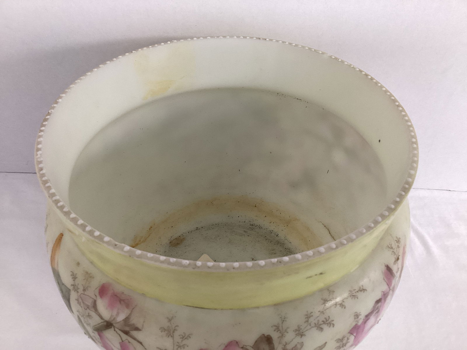 Antique Wave Crest Jardiniere - 2