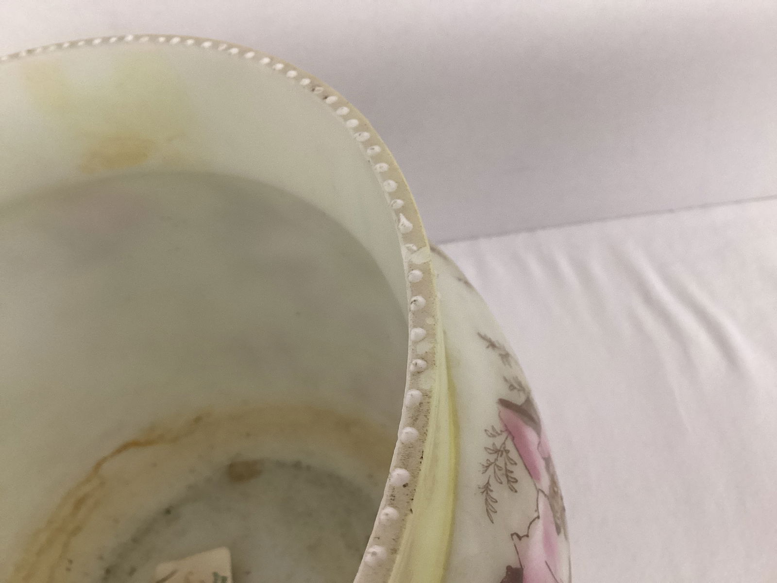 Antique Wave Crest Jardiniere - 3