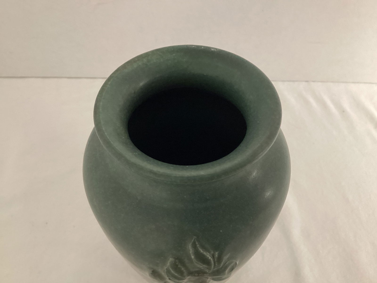 2007 Door Pottery Signed Vase - 2