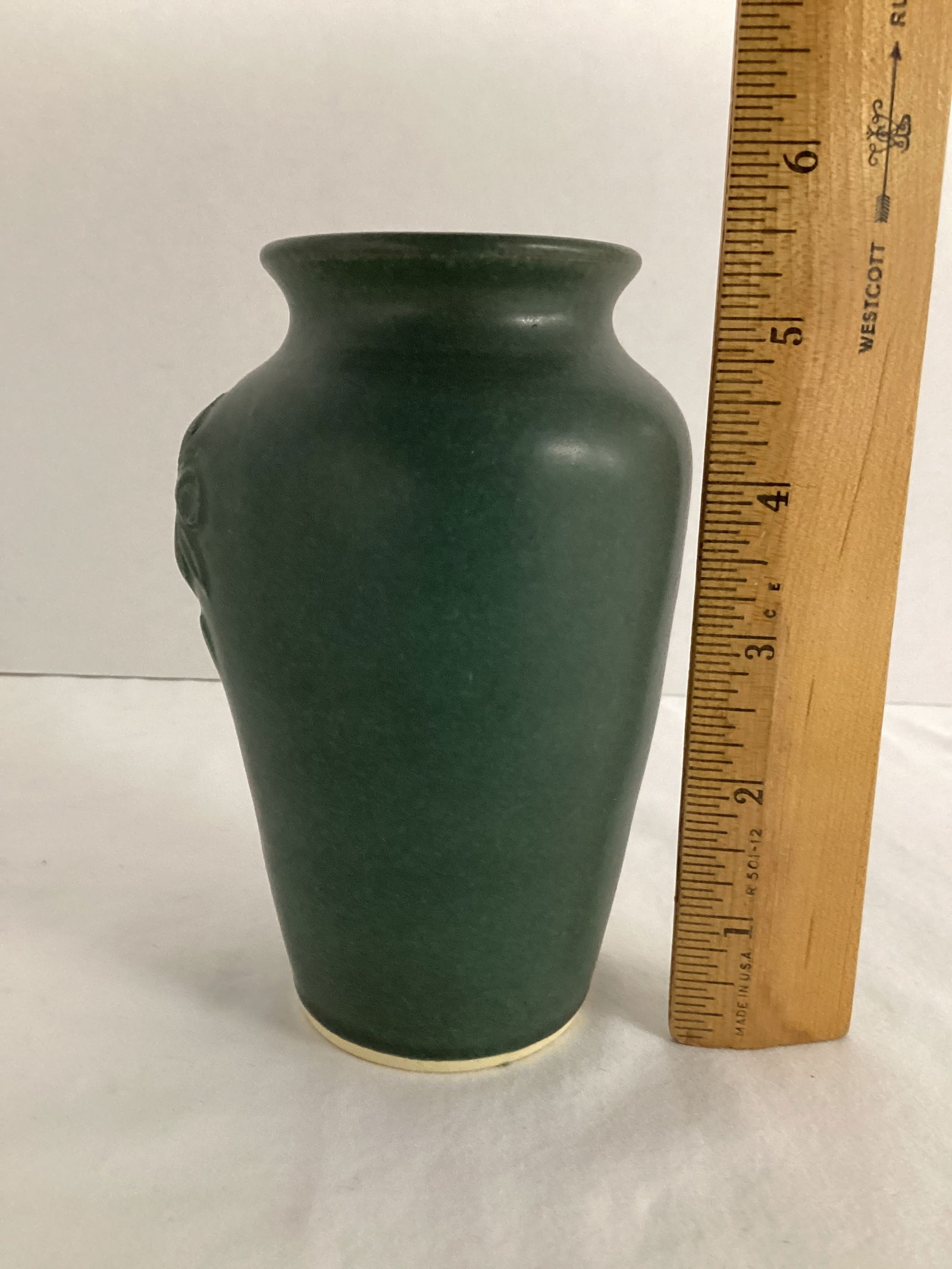 2007 Door Pottery Signed Vase - 4