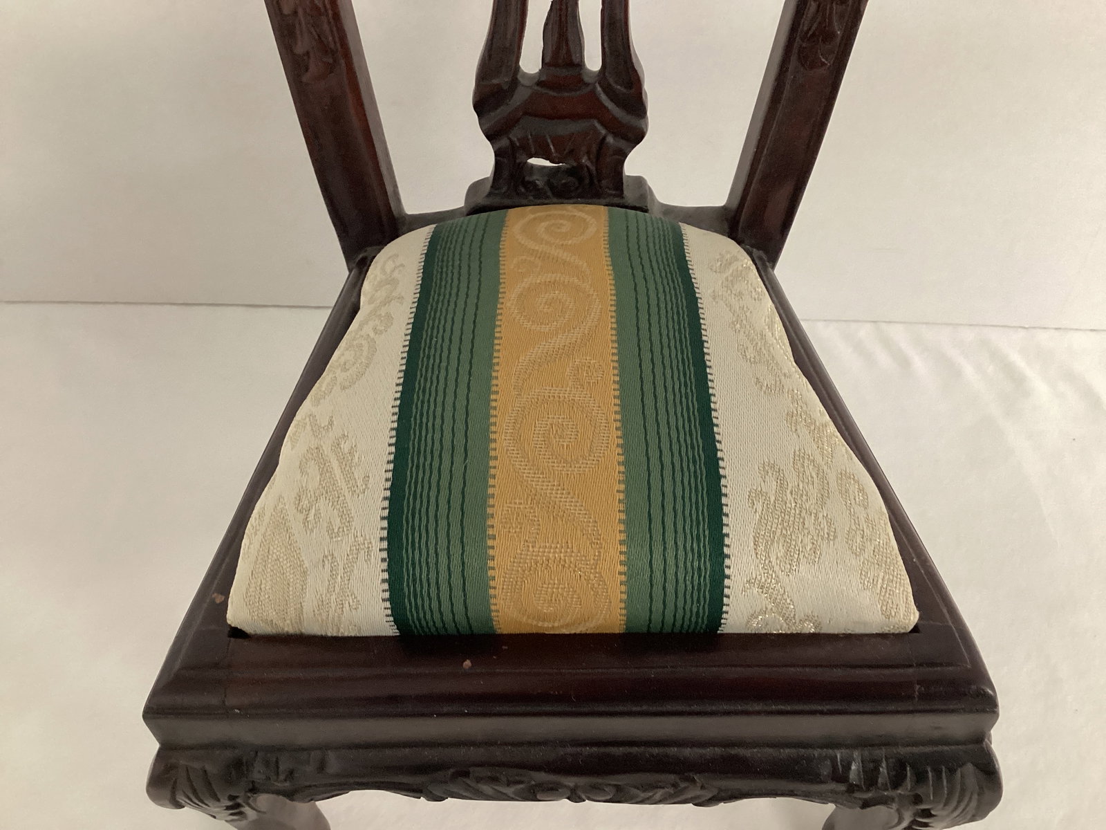 Miniature Chippendale Style Doll Chair - 3