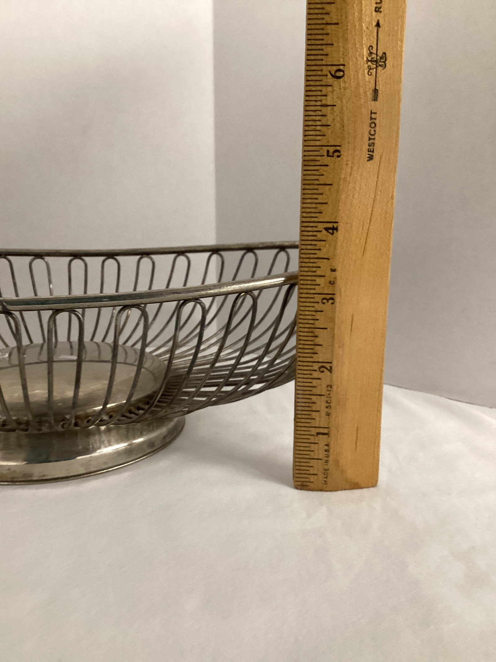 Silverplate Compote, Sauce on Warming Stand, Small Bowl, Trivets, Oval Basket Bowl - 16