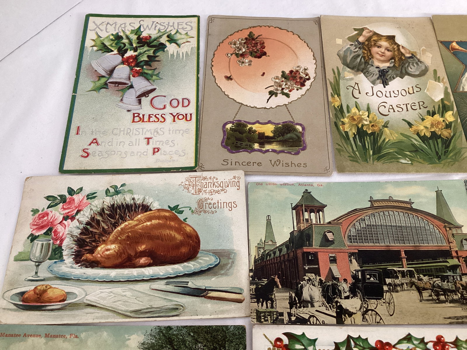 Antique Postmarked Post Cards - 2