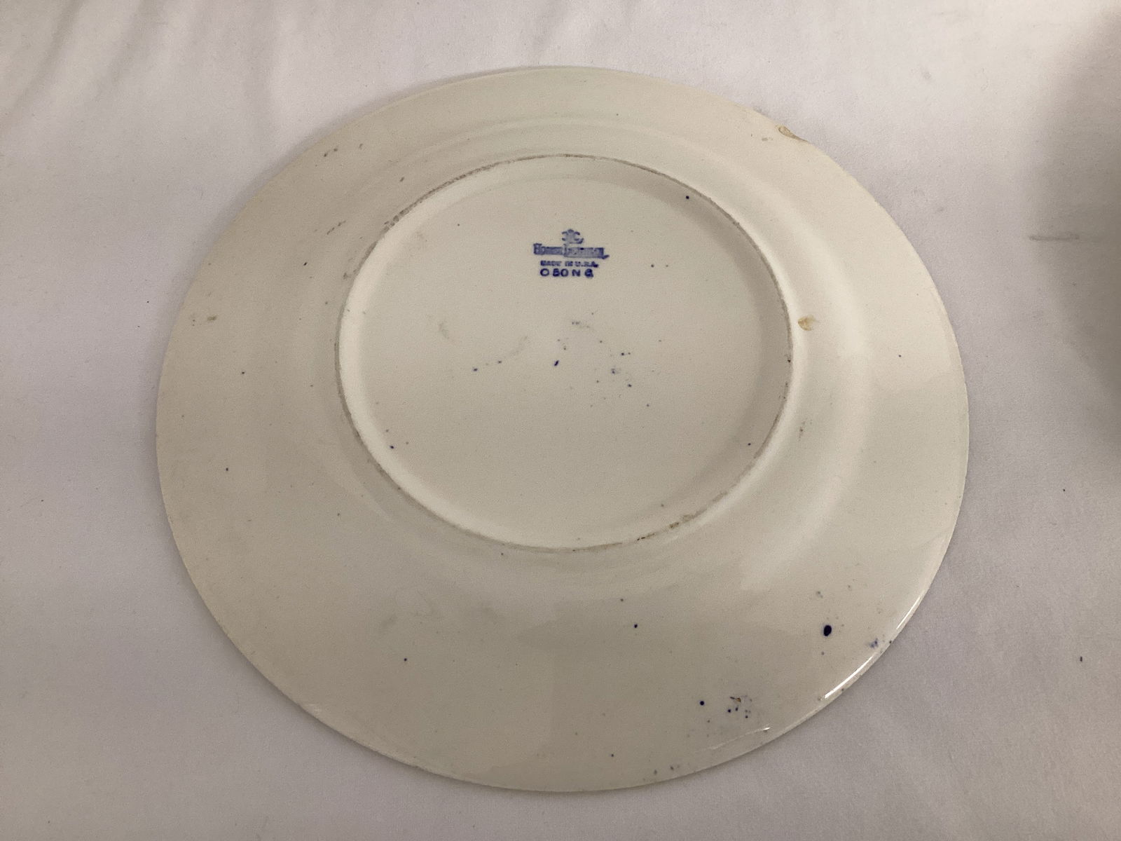 Two Blue Willow Pattern Plates - 3