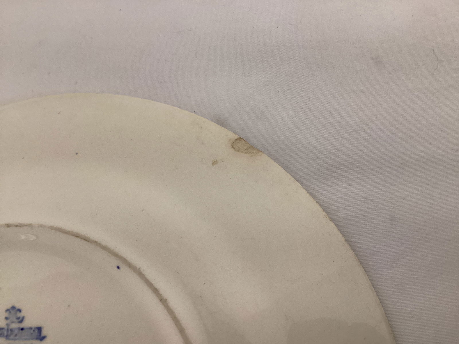 Two Blue Willow Pattern Plates - 4