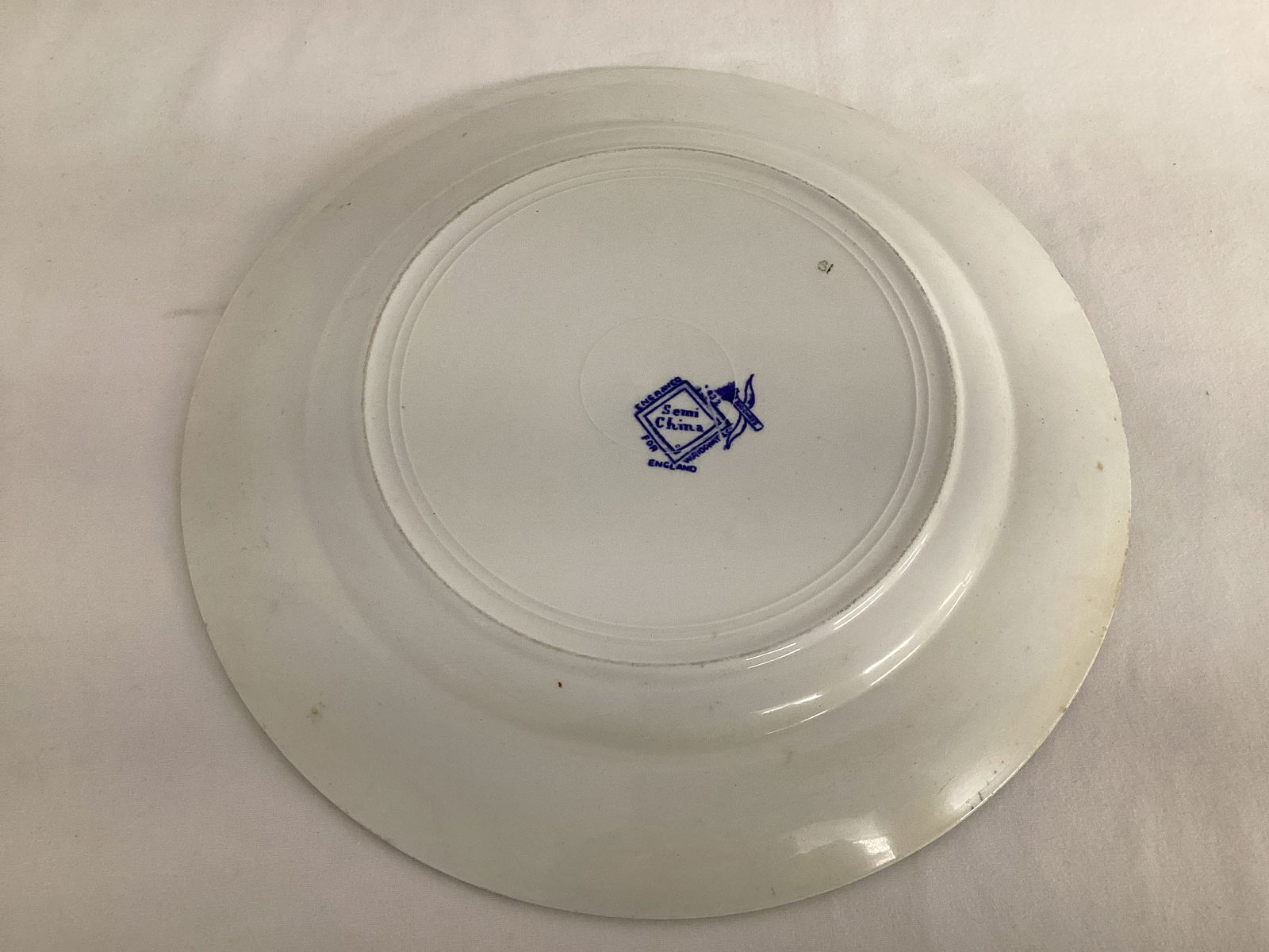 Two Blue Willow Pattern Plates - 8