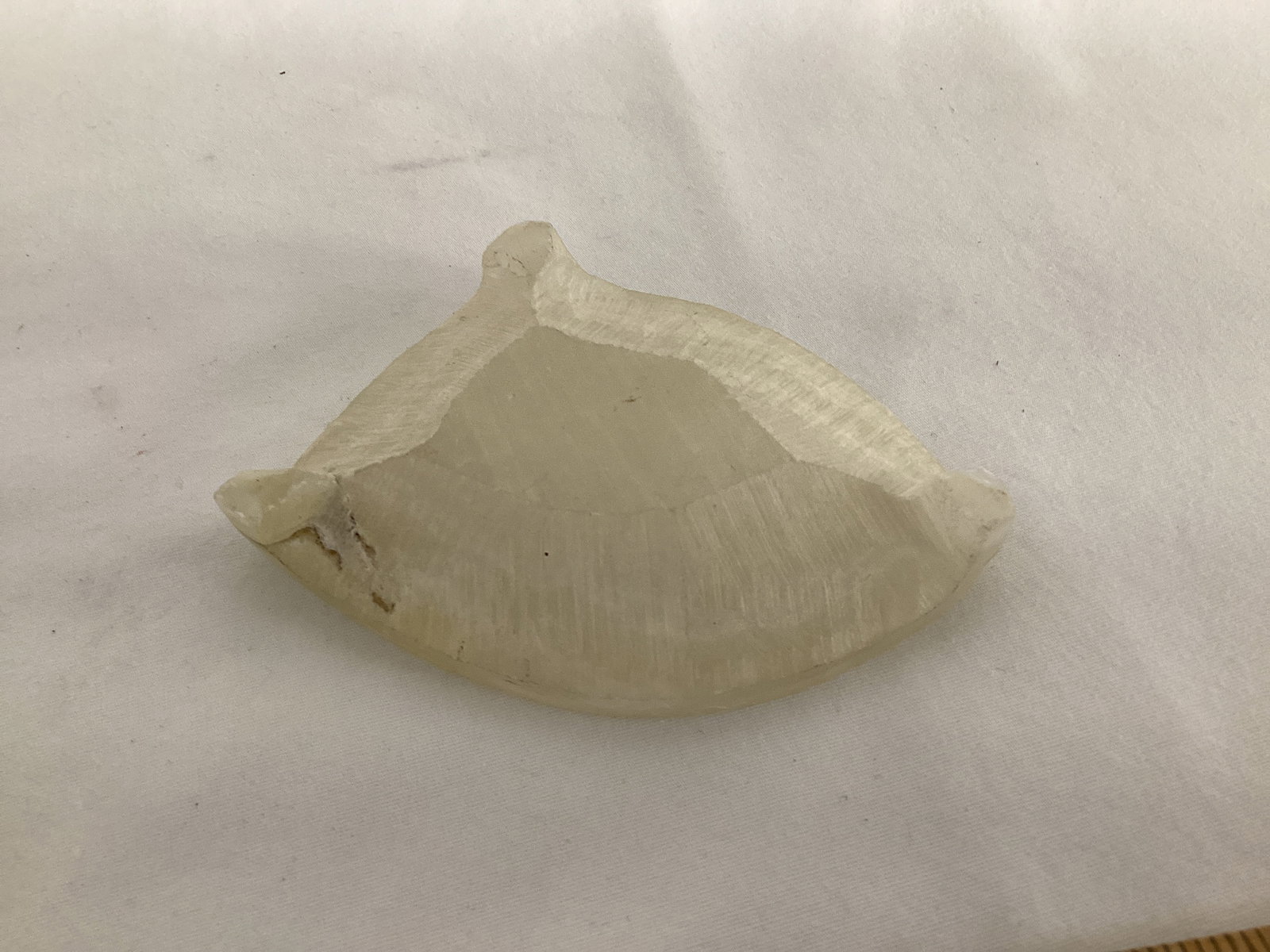 Crystal Cluster, Carved Ashtray, and Stone Egg - 8