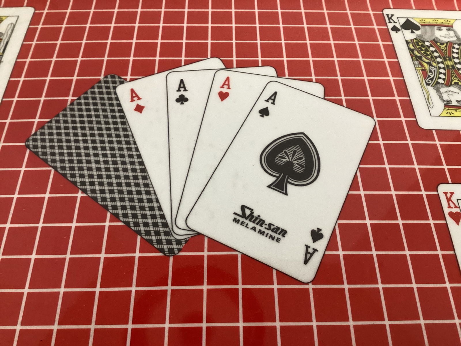 Shin-San Melamine Deck of Cards Tray - 2