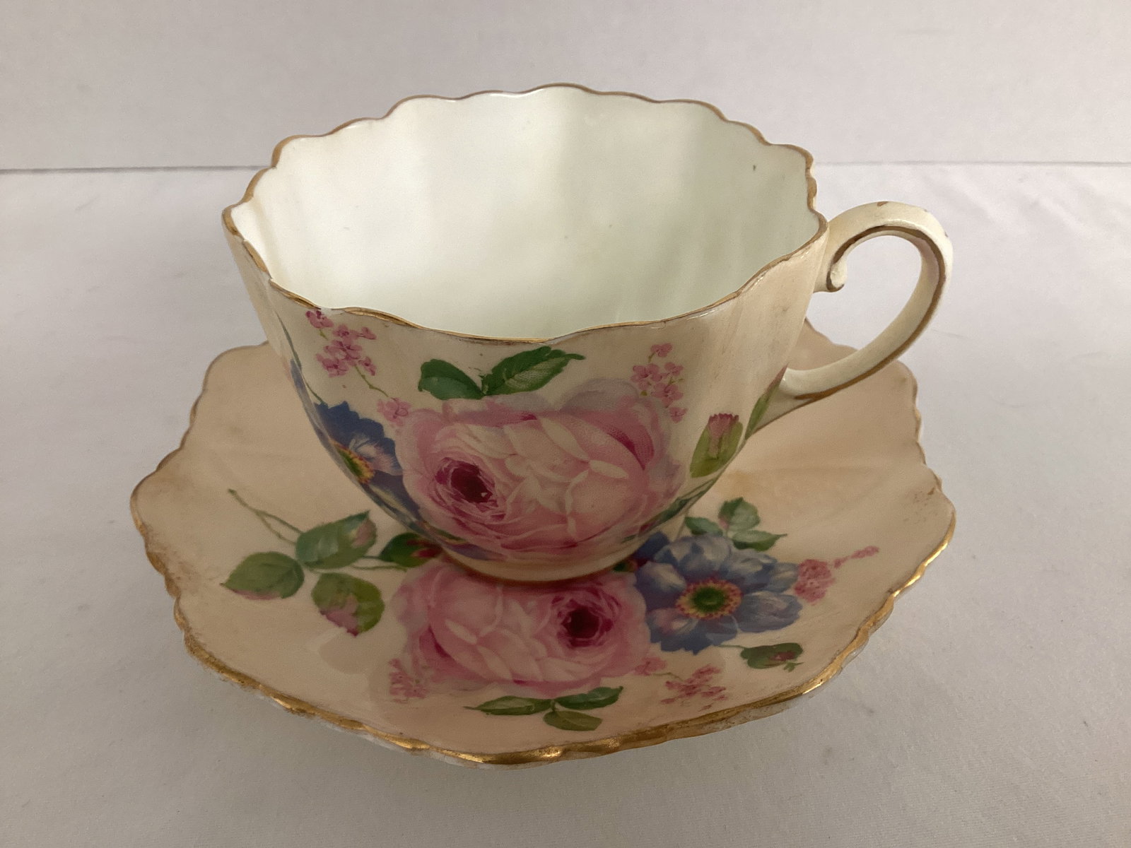 Vintage Paragon Cup and Saucer: . 
